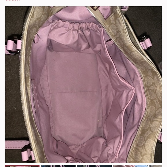 Coach diaper bag - Picture 2 of 3